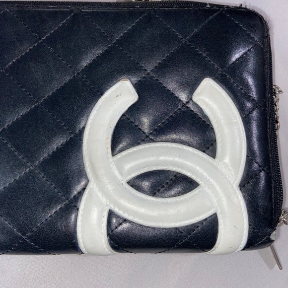 💗💗CHANEL💗💗Cambon Double Organizer on Chain - Picture 10 of 16